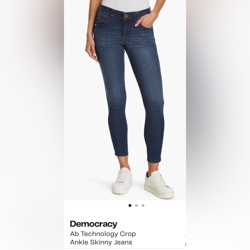 Democracy Ab Technology Dark Wash Skinny Jeans
